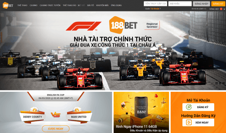 188bet - Đánh giá và link vào nhà cái 188bet - 2020