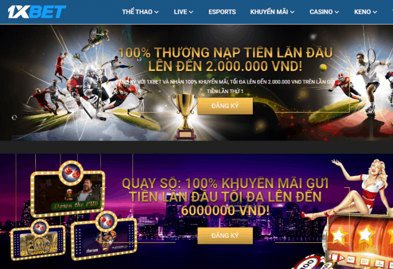 1xbet - Đánh giá và link vào nhà cái 1xbet - 2020