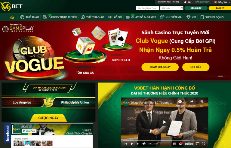 V9BET - Đánh giá và link vào nhà cái v9bet - 2020