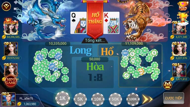 Rồng Hổ - Dragon Tiger: Làn gió mới trong làng cá cược