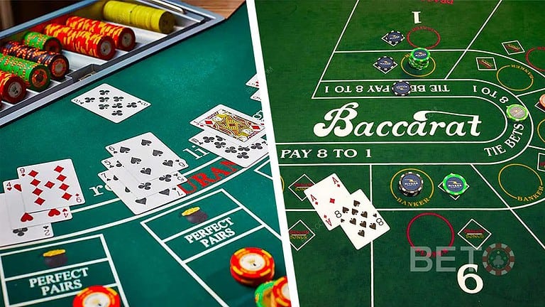 Tìm hiểu về phiên bản Baccarat truyền thống và Mini Baccarat